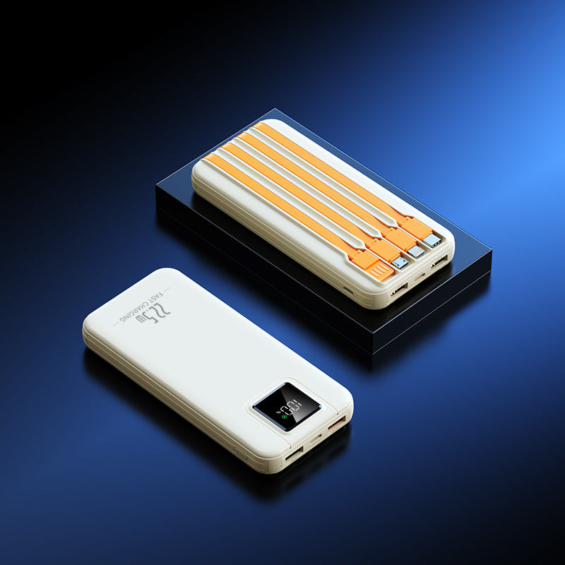 Portable power bank with advanced fast charging technology and smart LCD display Stornfield