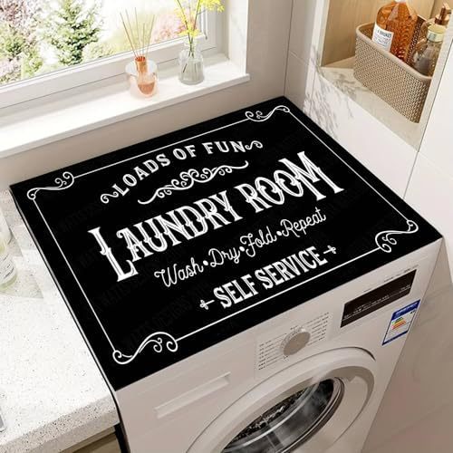Decorative Wash Machine Cover