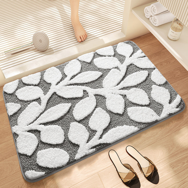 Whimsical Rainbow Bath Mat