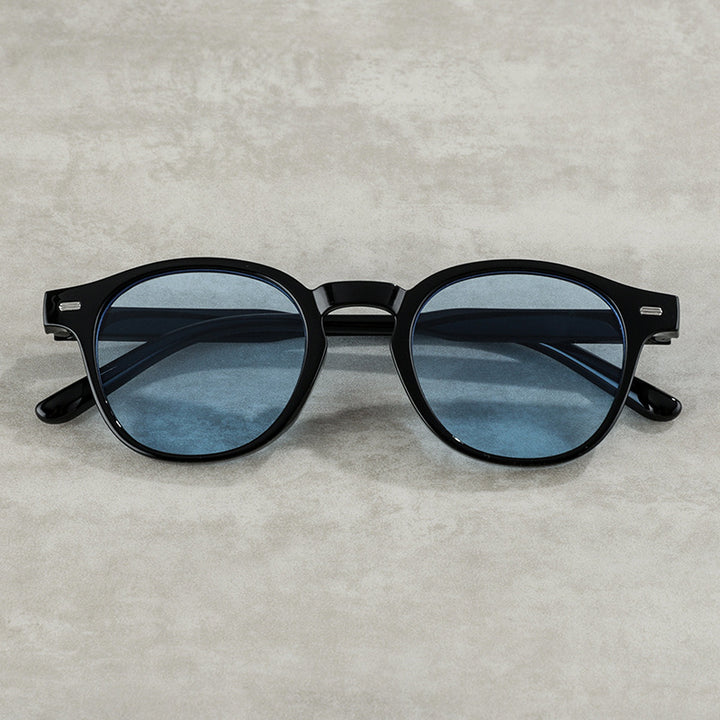 Vintage-Inspired Round Frame Sunglasses Stornfield