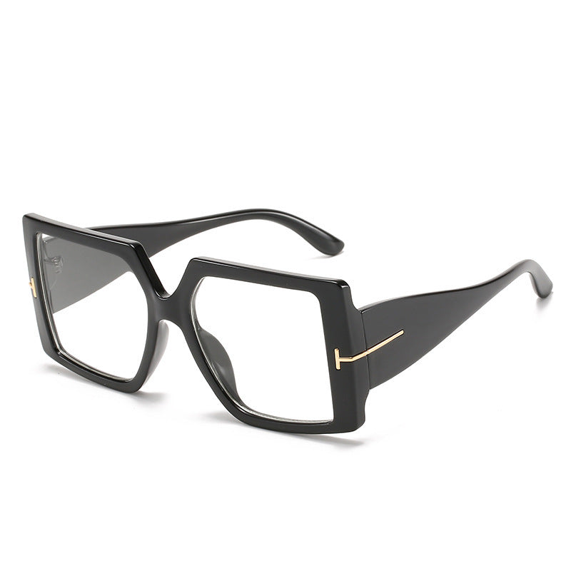 Oversized Geometric Shield Sunglasses Stornfield