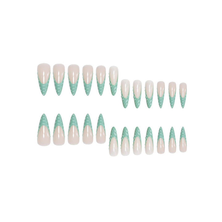 Intricate 3D Sculpted Nail Enhancements Stornfield