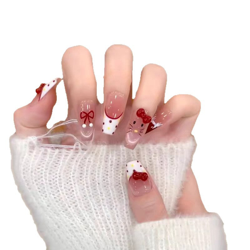 Artificial nails with cute 3D designs Stornfield