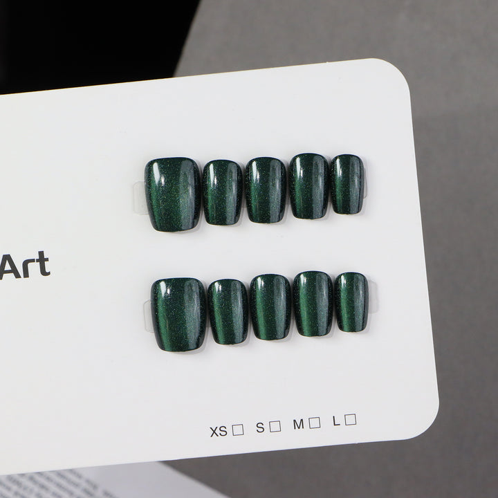 Elegant Shimmering Press-On Nail Art Stornfield