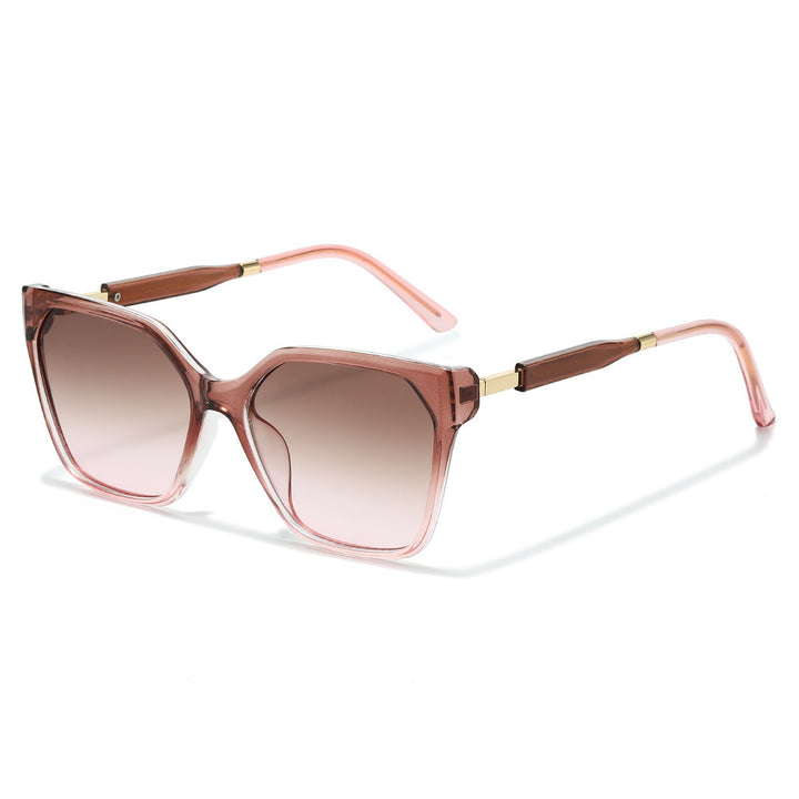 Bold Angular Oversized Sunglasses Stornfield