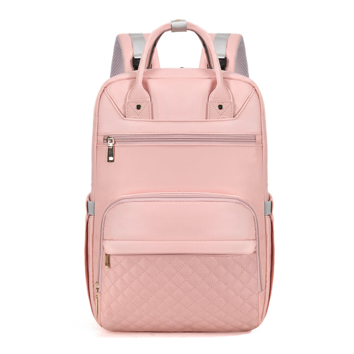 Quilted Multi-Compartment Travel Backpack Stornfield