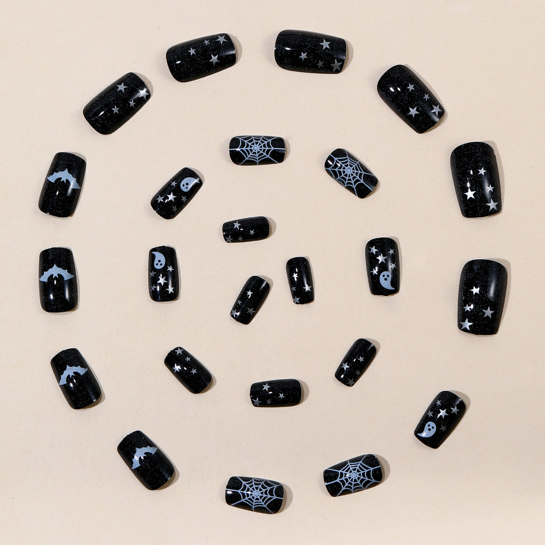 Halloween-Themed 3D Fungal Acrylic Nail Art Set Stornfield