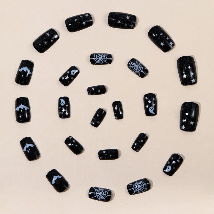 Halloween-Themed 3D Fungal Acrylic Nail Art Set Stornfield
