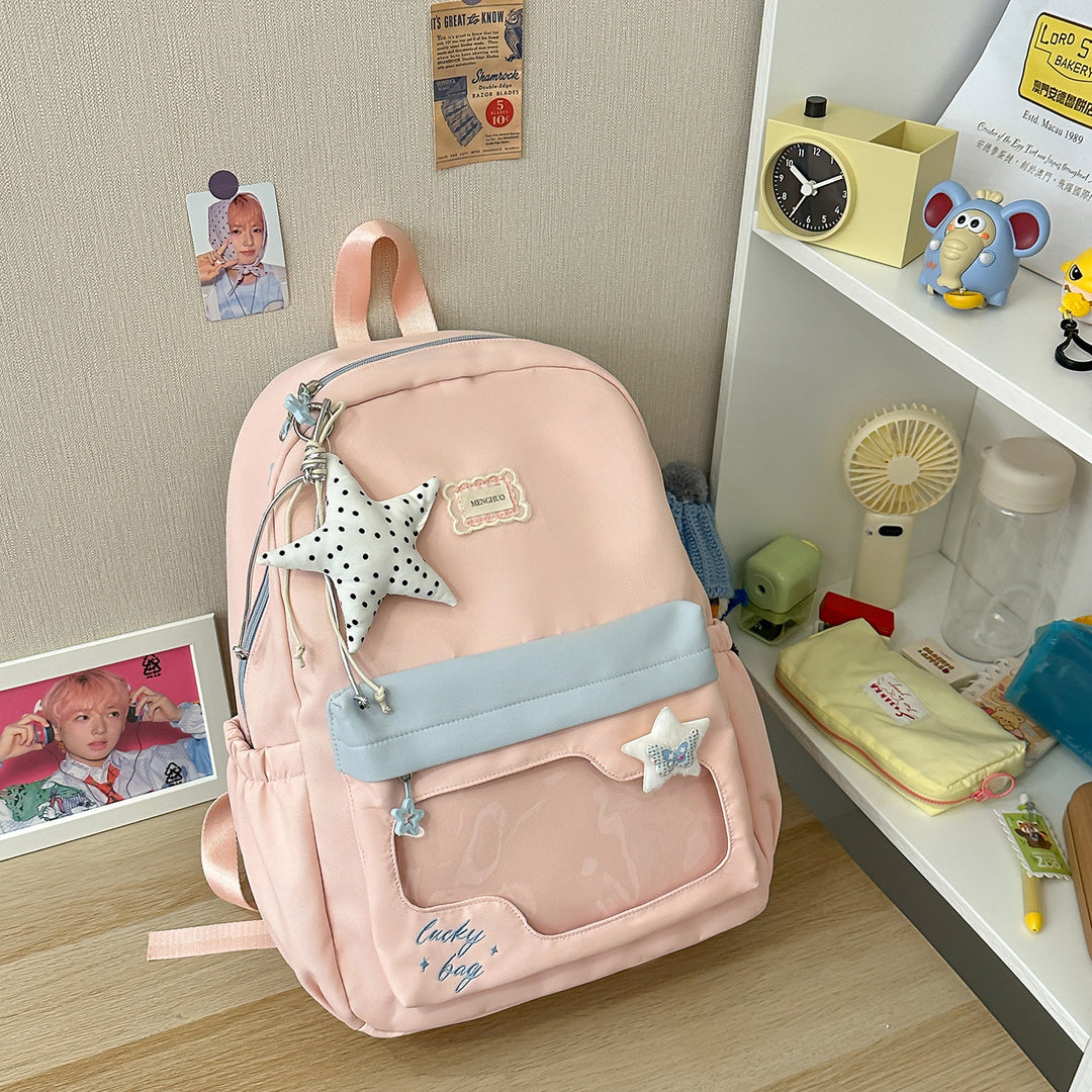 Fun Star-Embellished Backpack Stornfield