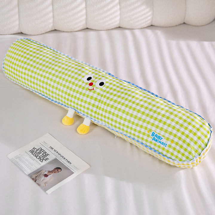 Plush Neck Roll with Playful Animal Design Stornfield