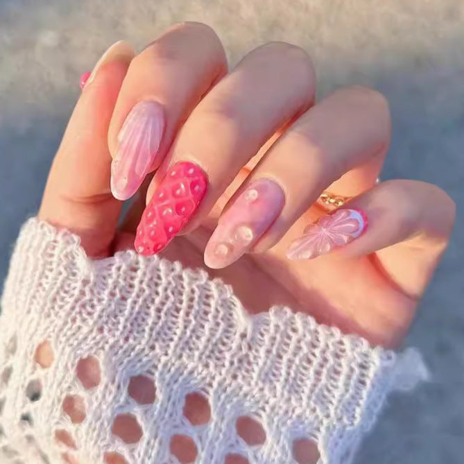 Artistic 3D Nail Art Enhancements Stornfield