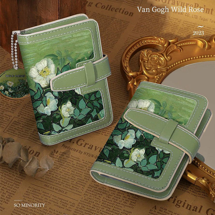 Artistic Floral Cardholder