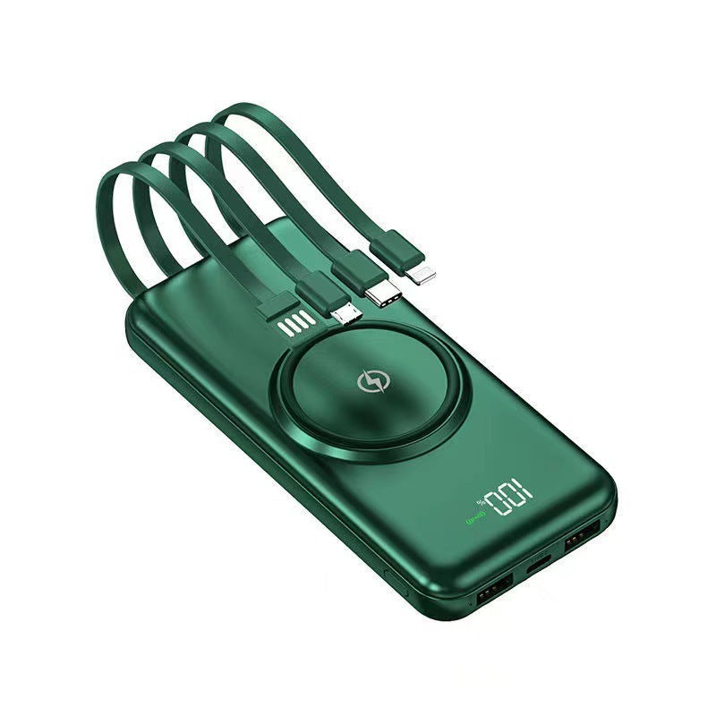 Portable power bank with integrated cables Stornfield