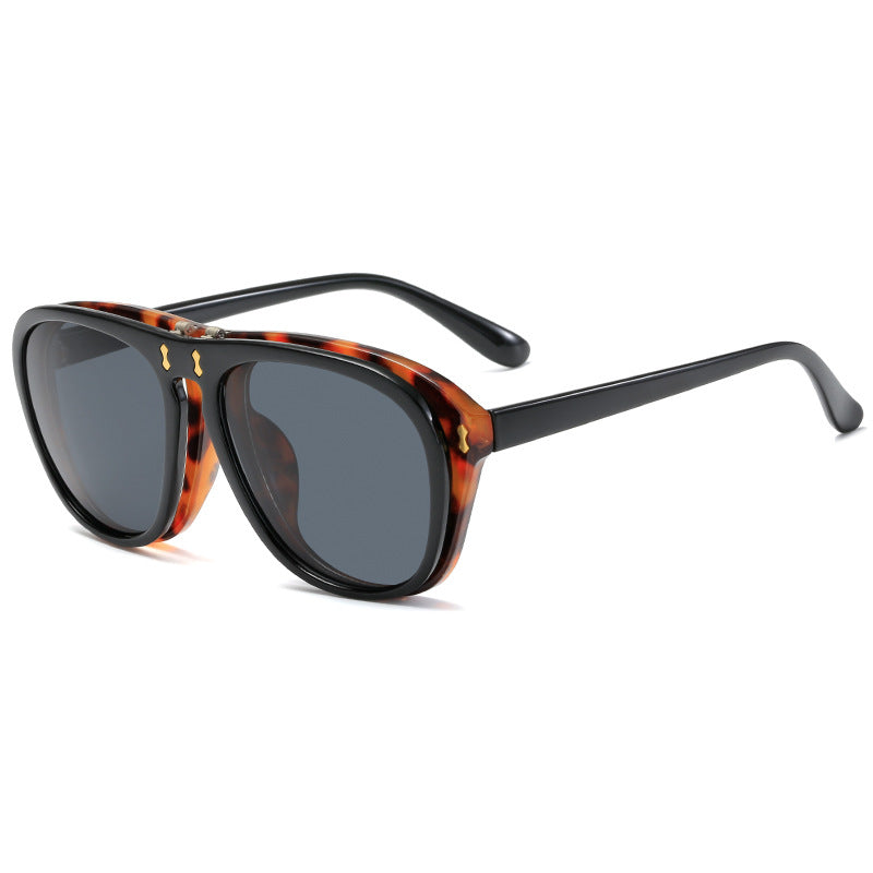 Women's modern oversized sunglasses with unique tortoise design Stornfield