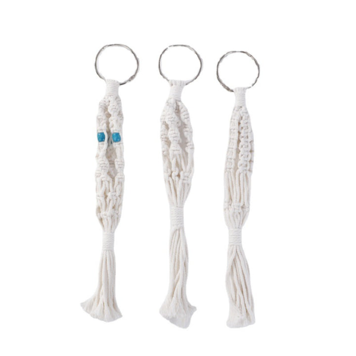 Key jewelry with macrame design Stornfield