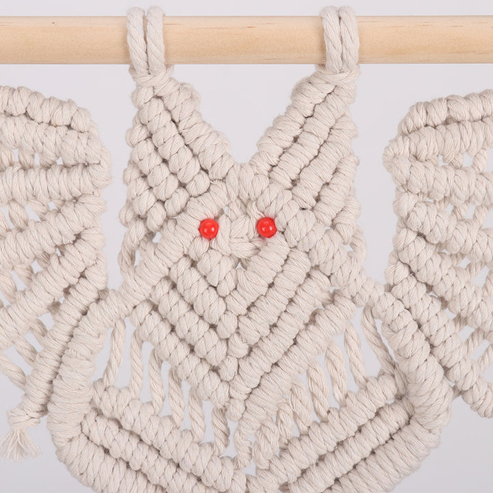 Macrame Plant Hanger with Decorative Design Stornfield