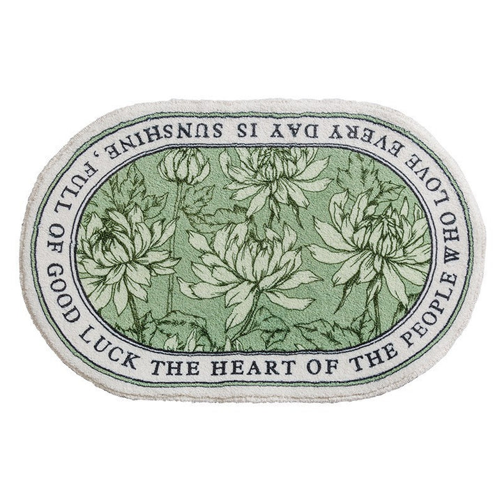 Floral Emblazoned Area Mat Stornfield