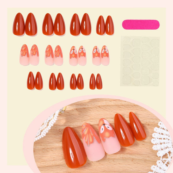 Artistic Themed Press-On Nail Kit Stornfield