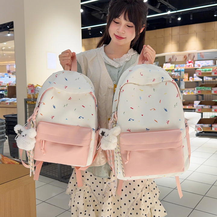 Playful Patterned Backpack Stornfield