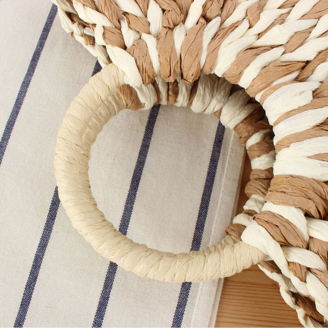 Handbag Made of Handmade Woven Material with Modern Design Stornfield