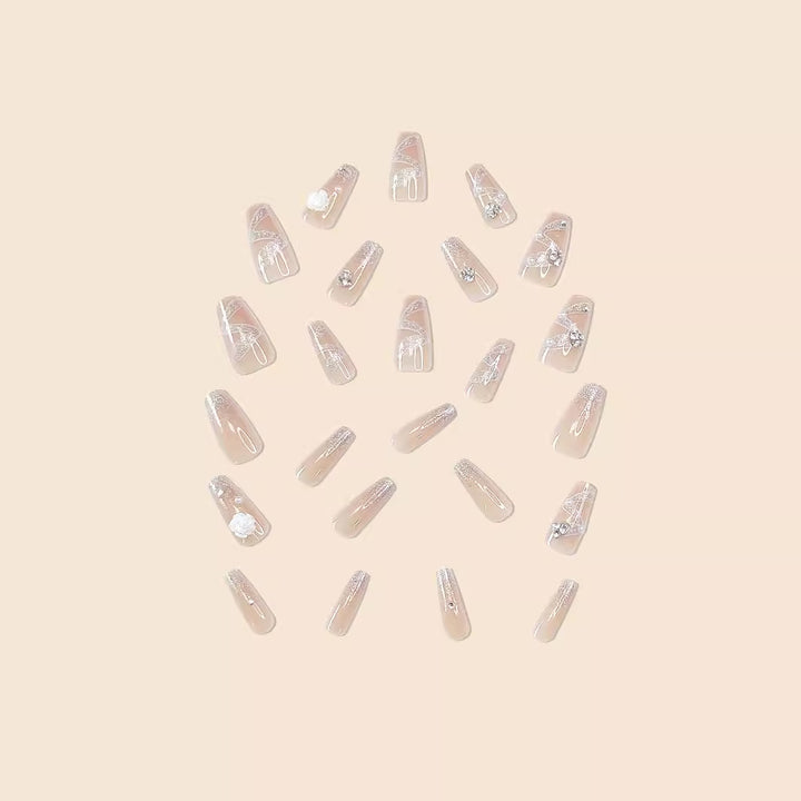 Decorative Acrylic Press-On Nails