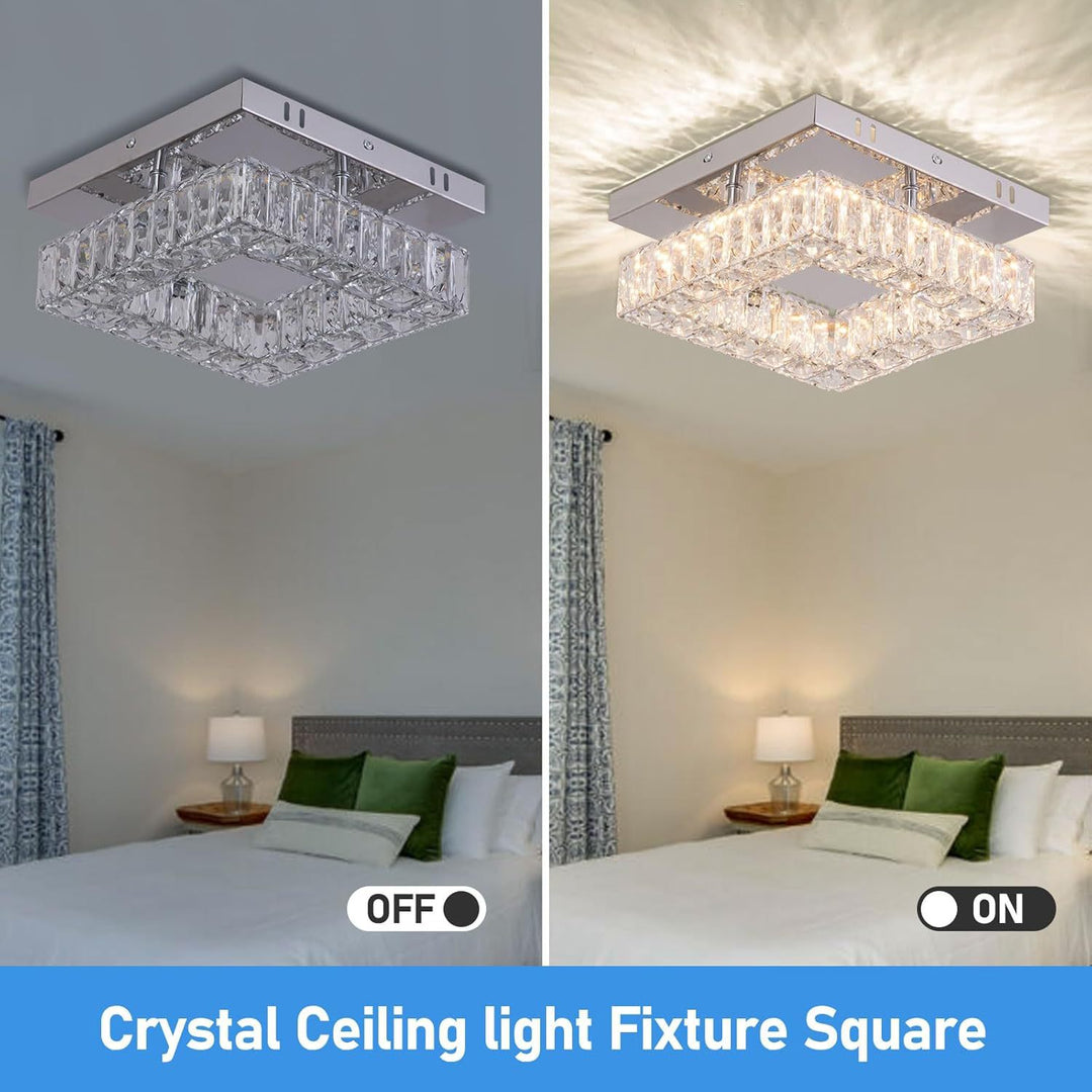 Modern Decorative Crystal Wall Light Fixture