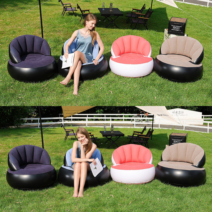 Women's Inflatable Comfort Chair with Soft Surface Structure Stornfield