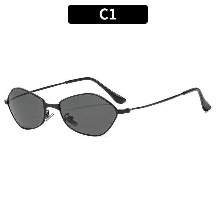 Sculptural Angular Sunglasses