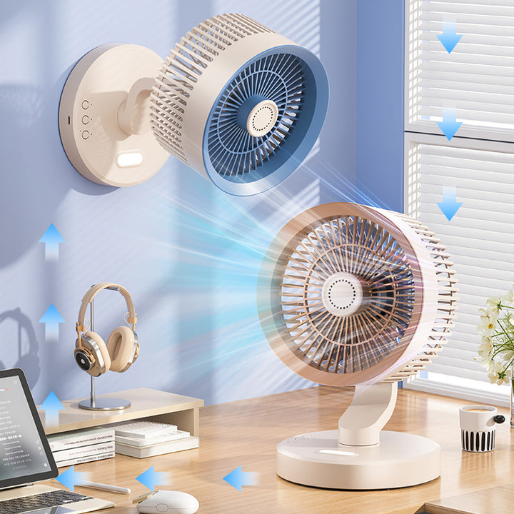 Ladies Portable Table Fan in Modern and Compact Design Stornfield