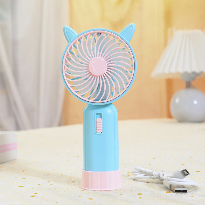 Women Portable Handheld Fan with Animal Design Stornfield