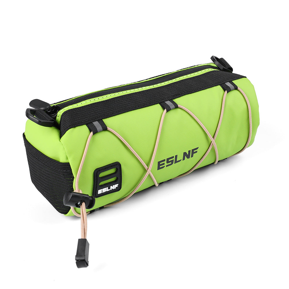 handlebar storage bag with elastic bungee organizer and water-resistant durable fabric Stornfield
