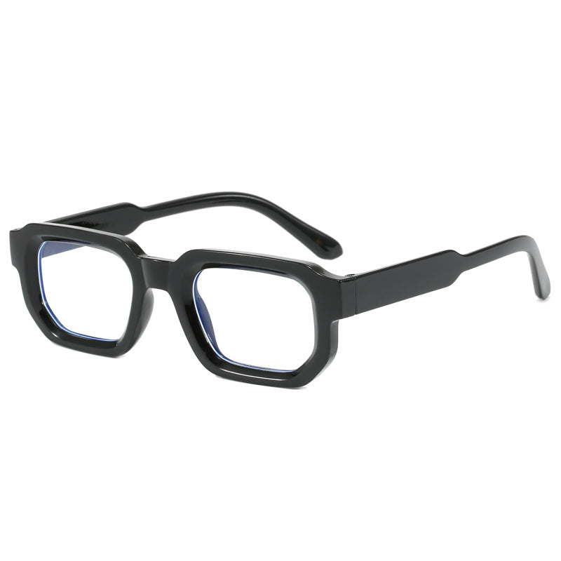Women's fashionable square sunglasses with clear frame Stornfield