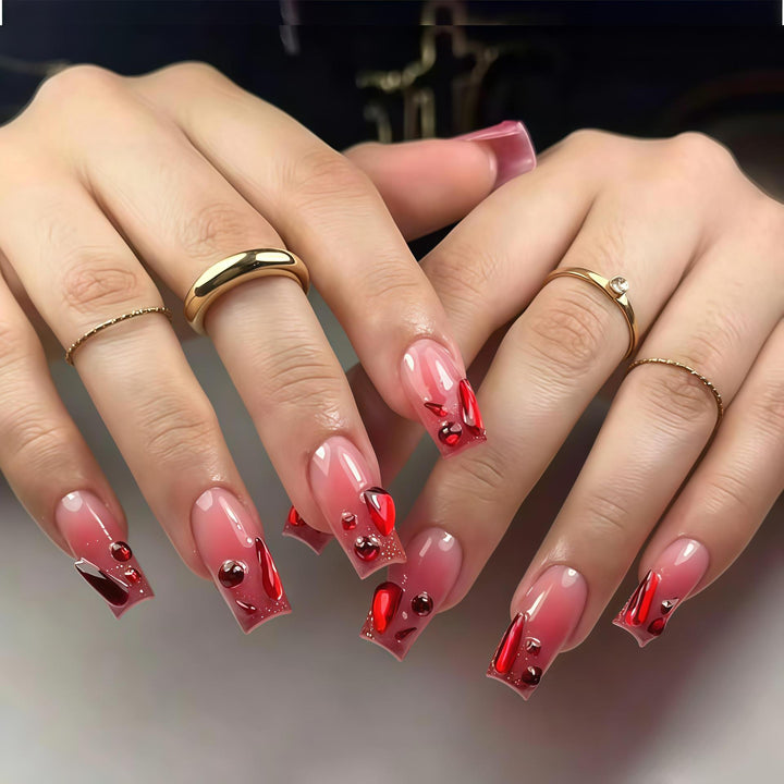 Artistic Decorative Gel Nail Extensions Stornfield