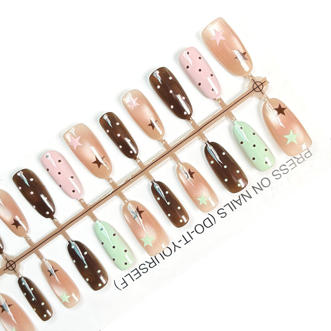 Fashion Press-On Nail Set Stornfield