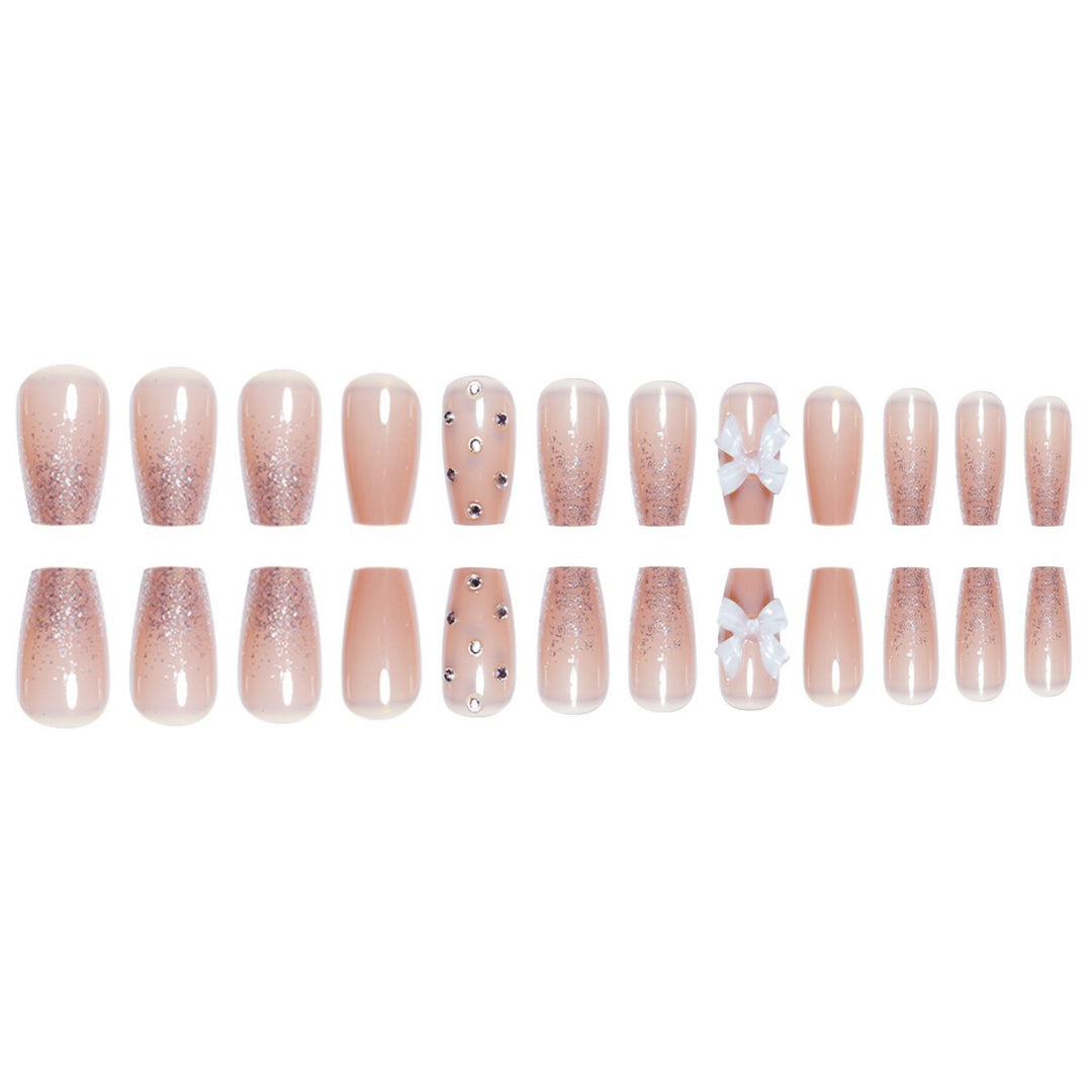 Elegant Press-On Nail Art Extensions Stornfield