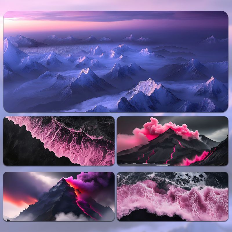 Large Artistic Landscape Gaming Mouse Pad