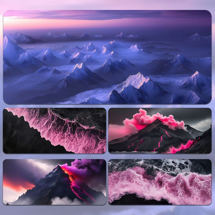 Large Artistic Landscape Gaming Mouse Pad