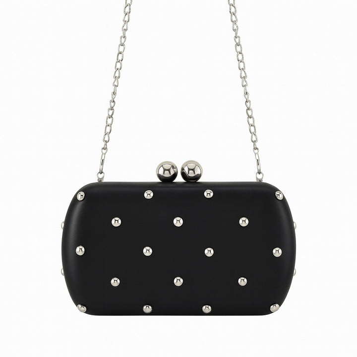 Decorative Studded Evening Clutch