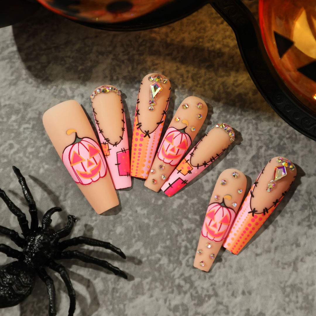 Artificial Nail Art with Halloween Design Stornfield