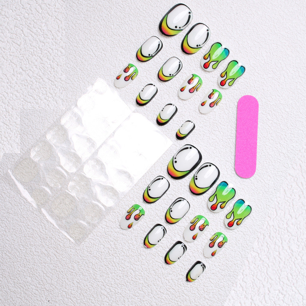 Artistic Abstract Nail Art Stornfield