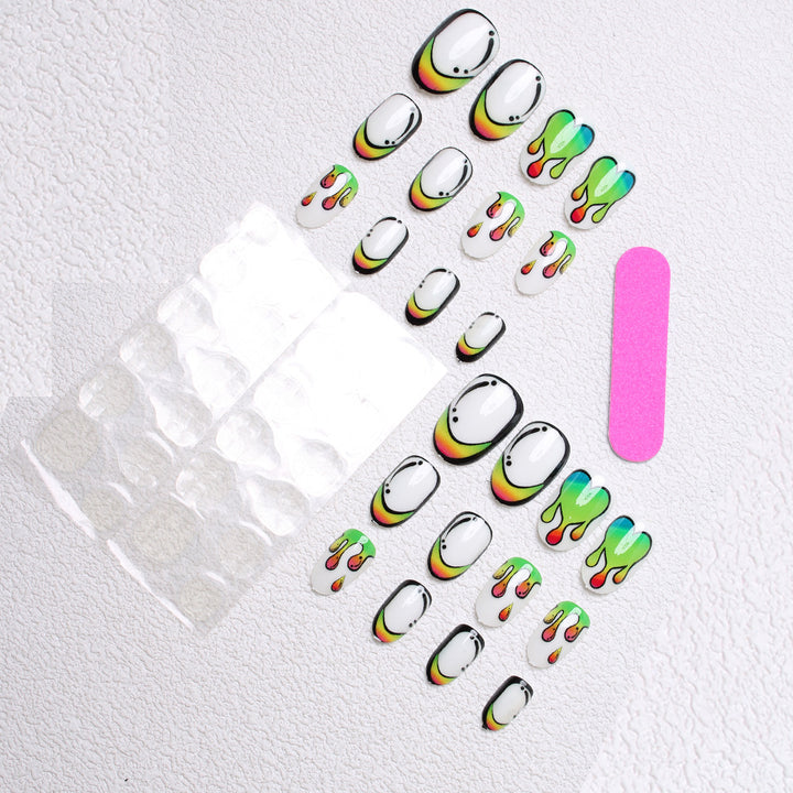 Artistic Abstract Nail Art Stornfield