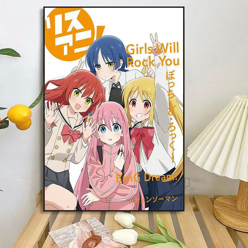 Anime-Inspired Character Wall Art Print Stornfield