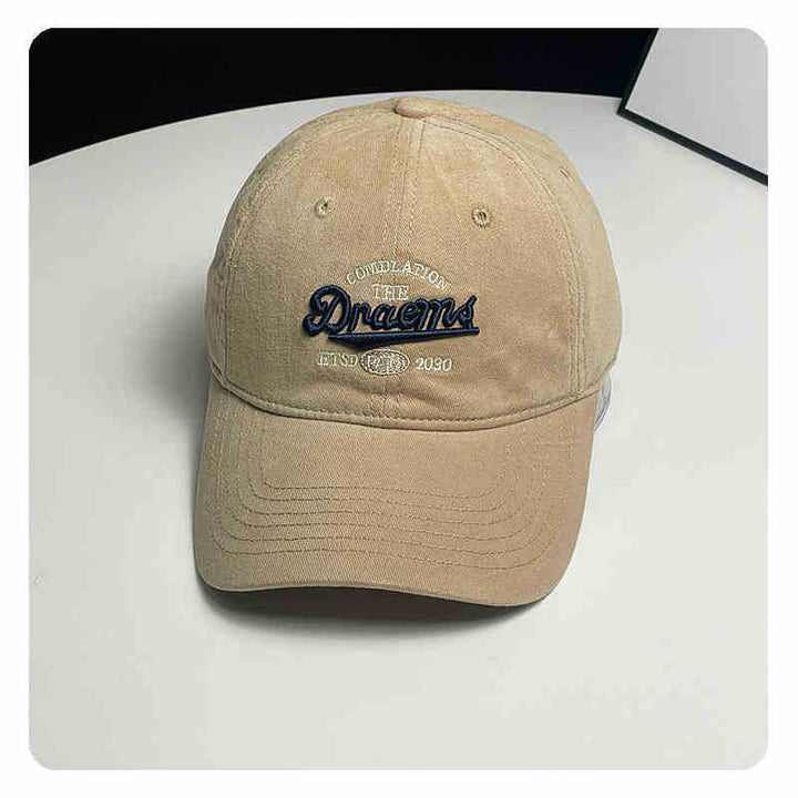 Unisex Vintage-Inspired Embroidered Baseball Cap Stornfield
