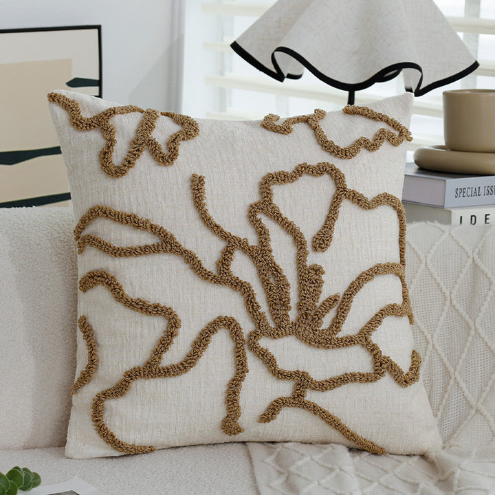 Decorative cushions with artistic pattern