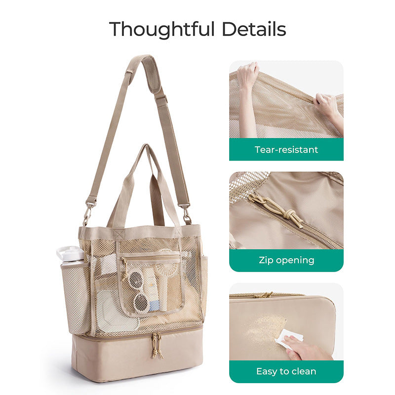 Multifunctional cooler bag with practical outer pockets Stornfield
