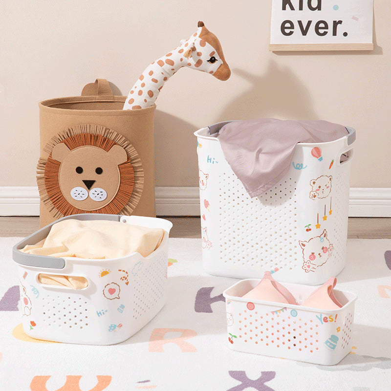 Cute Animal-Themed Laundry Basket Stornfield