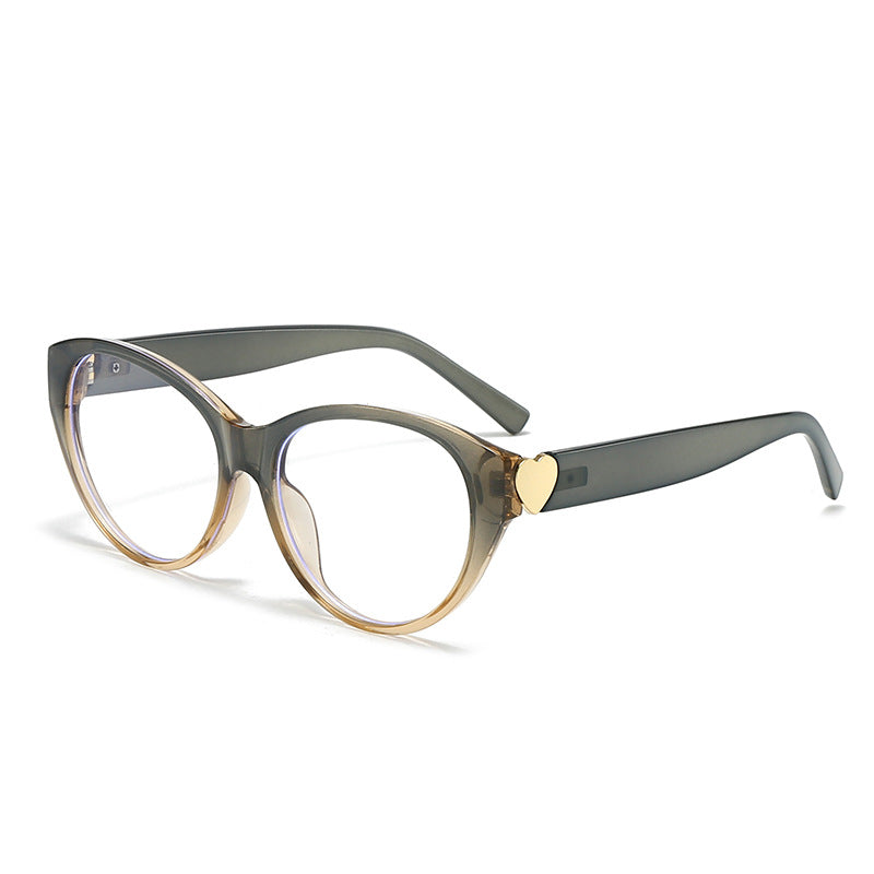 Women Cat-Eye Sunglasses with Heart Design Stornfield