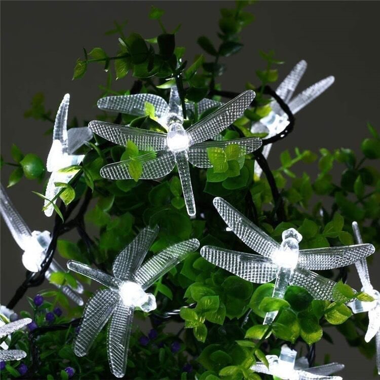 Stornfield | Outdoor Solar Dragonfly Waterproof LED Lights Festival Party Decoration String Lights