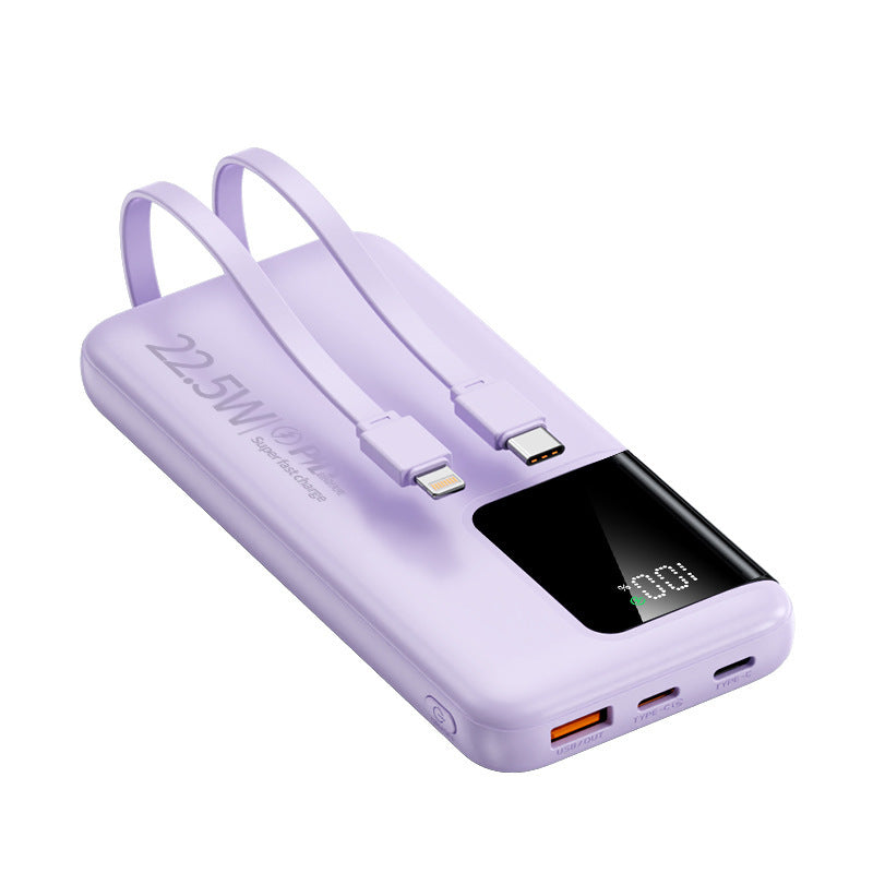 Power bank with dual fast charging ports and digital capacity display Stornfield