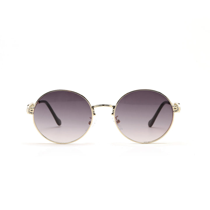Women's round vintage sunglasses with exclusive metal frame Stornfield